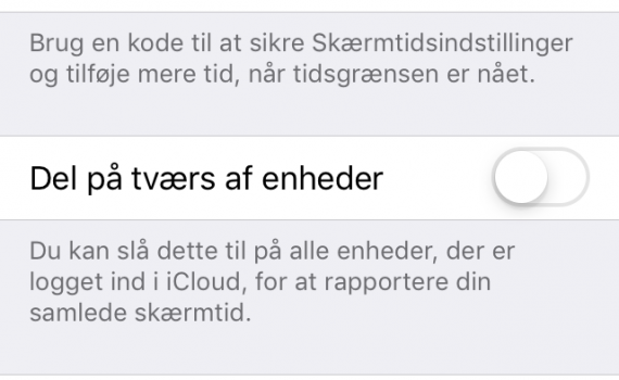 Flere muligheder med skærmtid